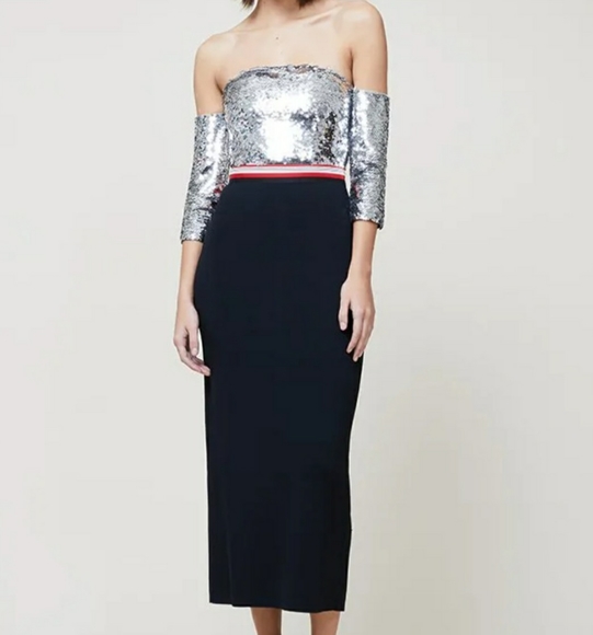Sachin + Babi Dresses & Skirts - Sachin +Babi Sasha gown sequin 8 nwt